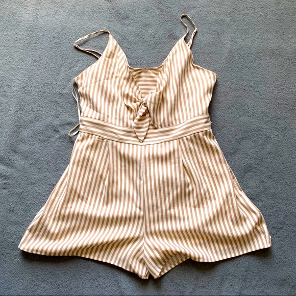 Stripe Romper - Picture 1 of 3